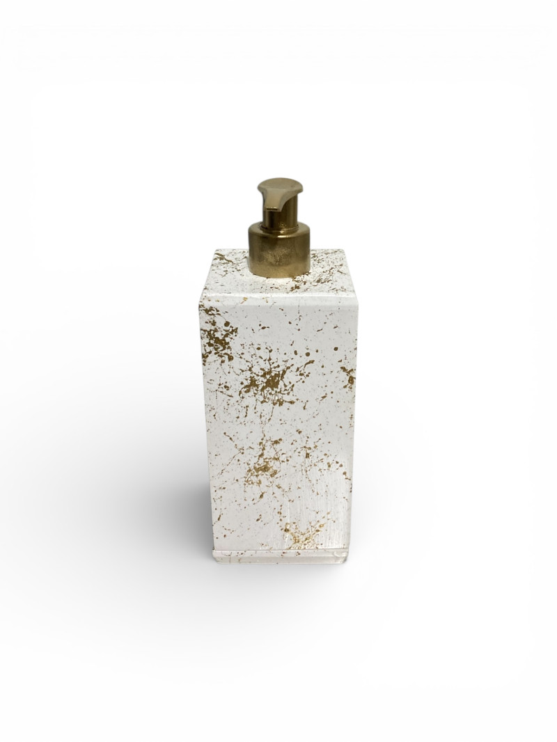 Banyo Seti-Altın Varank Desenli (Kare)