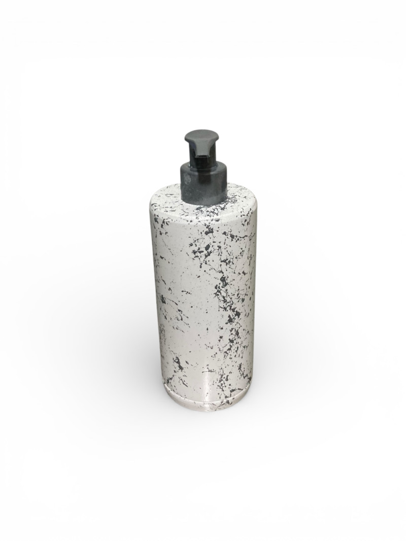 Banyo Seti-Gümüş Desenli (Yuvarlak)