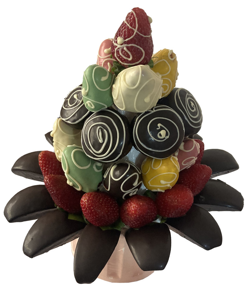 Çikolatalı Meyve Buketi